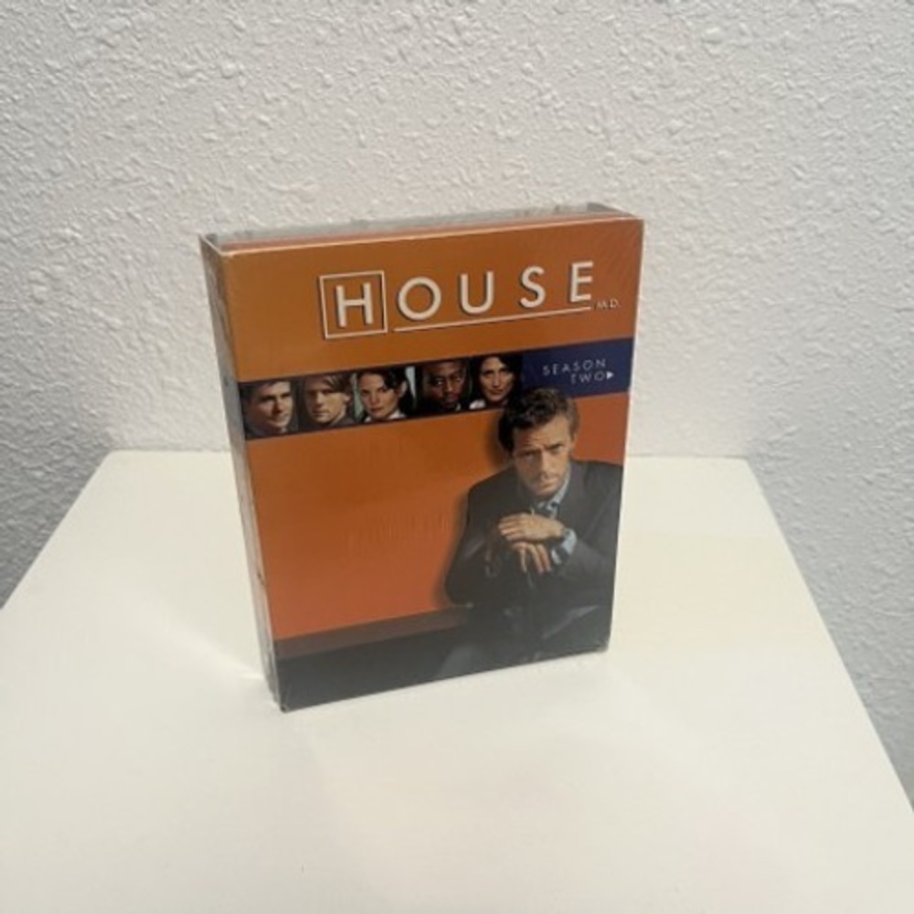 House MD The Complete Second Season DVD 6-Disc Set New Sealed Hugh Laurie